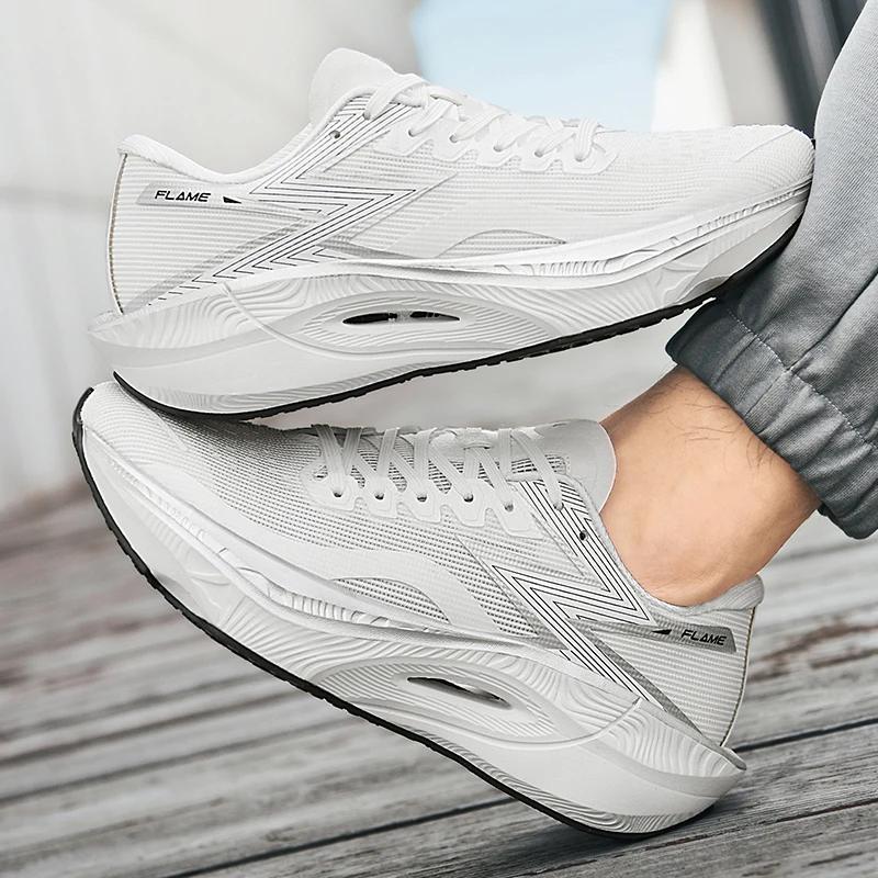 Laufschuhe mit Carbonplatte, S – Breathable Mesh Athletic Shoes Bewertung und Preis